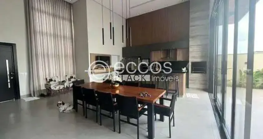 Casa em condomínio à venda, 3 quartos, 3 suítes, 4 vagas, laranjeiras - uberlândia/mg