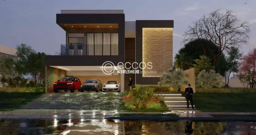 Casa em condomínio à venda, 4 quartos, 4 suítes, 3 vagas, Nova Uberlândia - Uberlândia/MG