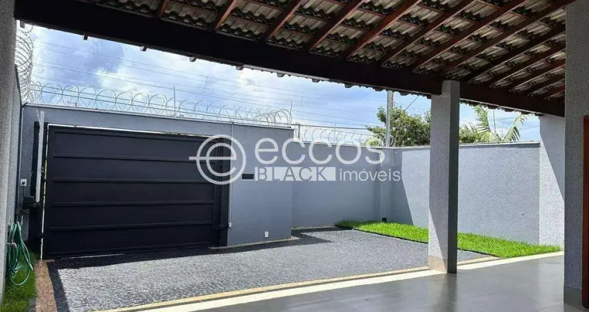 Casa à venda, 3 quartos, 1 suíte, 2 vagas, cidade jardim - uberlândia/mg
