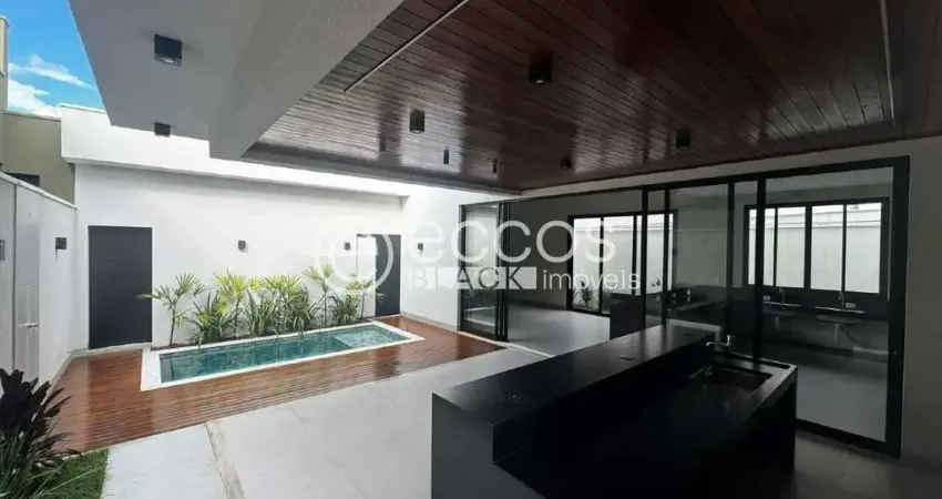 Casa em condomínio à venda, 3 quartos, 3 suítes, 2 vagas, laranjeiras - uberlândia/mg