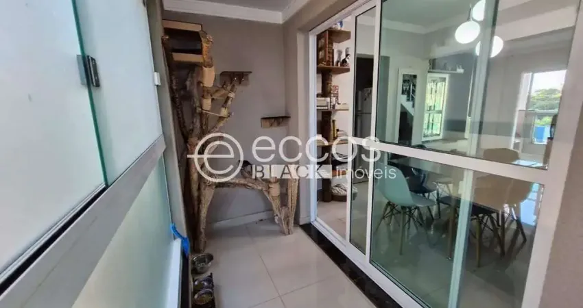 Cobertura à venda, 3 quartos, 1 suíte, 1 vaga, santa mônica - uberlândia/mg