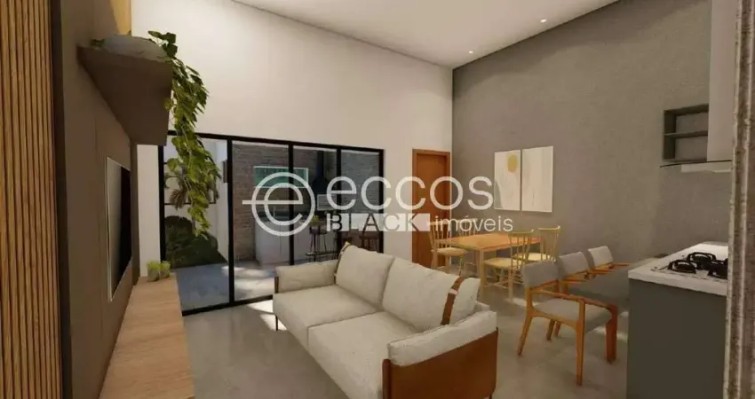 Casa à venda, 2 quartos, 1 suíte, 2 vagas, shopping park - uberlândia/mg