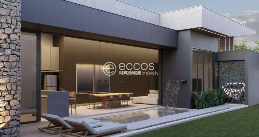 Casa em condomínio à venda, 3 quartos, 3 suítes, 4 vagas, Jardim Sul - Uberlândia/MG