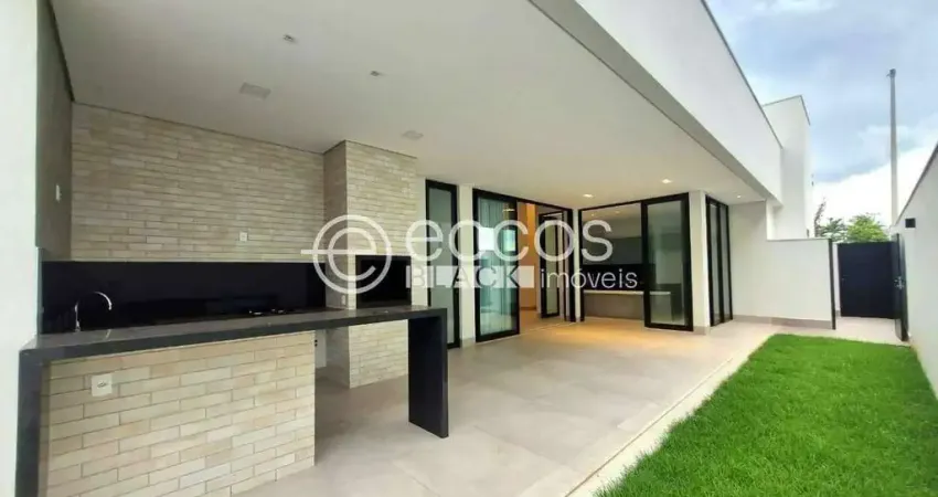 Casa em condomínio à venda, 3 quartos, 3 suítes, 4 vagas, nova uberlândia - uberlândia/mg