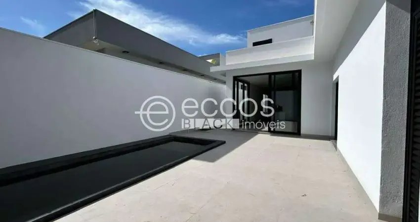 Casa em condomínio à venda, 3 quartos, 3 suítes, 2 vagas, laranjeiras - uberlândia/mg