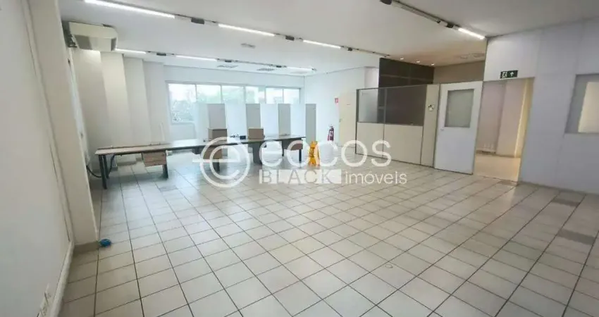Sala comercial para aluguel, 3 vagas, tabajaras - uberlândia/mg
