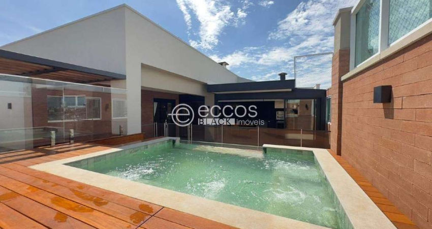 Cobertura à venda, 4 quartos, 4 suítes, 4 vagas, Lídice - Uberlândia/MG