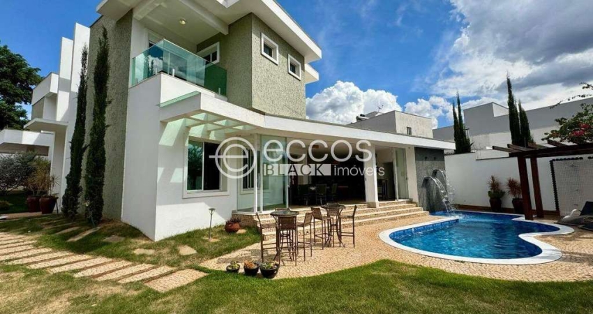 Casa à venda, 5 quartos, 3 suítes, 5 vagas, Jardim Karaíba - Uberlândia/MG