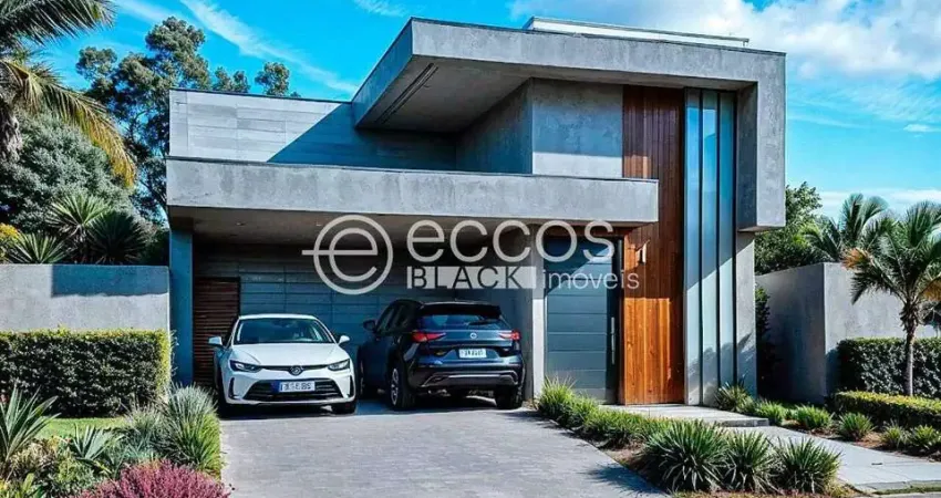 Casa em condomínio à venda, 3 quartos, 3 suítes, 4 vagas, granja marileusa - uberlândia/mg