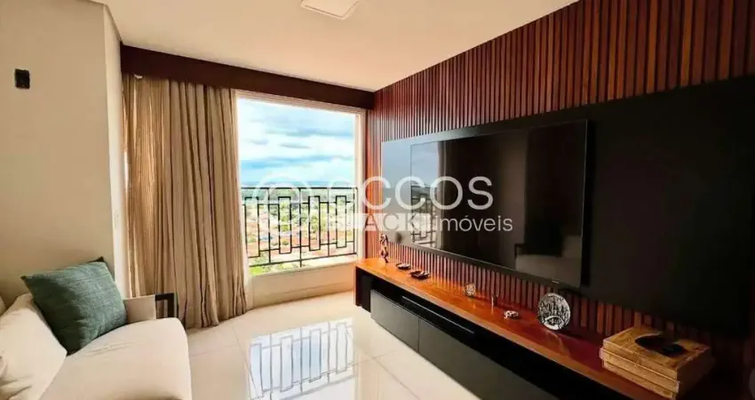 Apartamento à venda, 3 quartos, 1 suíte, 2 vagas, mercês - uberaba/mg