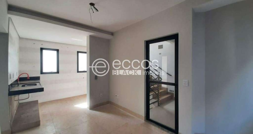 Apartamento para aluguel, 2 quartos, 1 suíte, 1 vaga, Umuarama - Uberlândia/MG