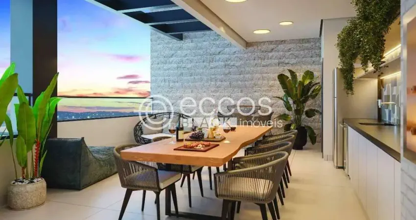 Apartamento à venda, 3 quartos, 1 suíte, 2 vagas, santa mônica - uberlândia/mg