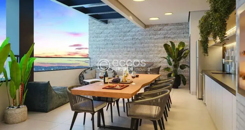 Apartamento à venda, 3 quartos, 1 suíte, 2 vagas, Santa Mônica - Uberlândia/MG