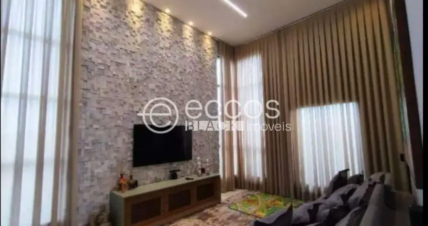 Casa em condomínio à venda, 3 quartos, 3 suítes, 1 vaga, residencial mário de almeida franco - uberaba/mg