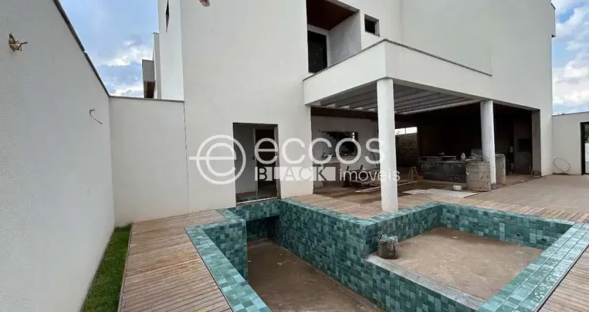 Casa em condomínio à venda, 5 quartos, 5 suítes, 3 vagas, nova uberlândia - uberlândia/mg