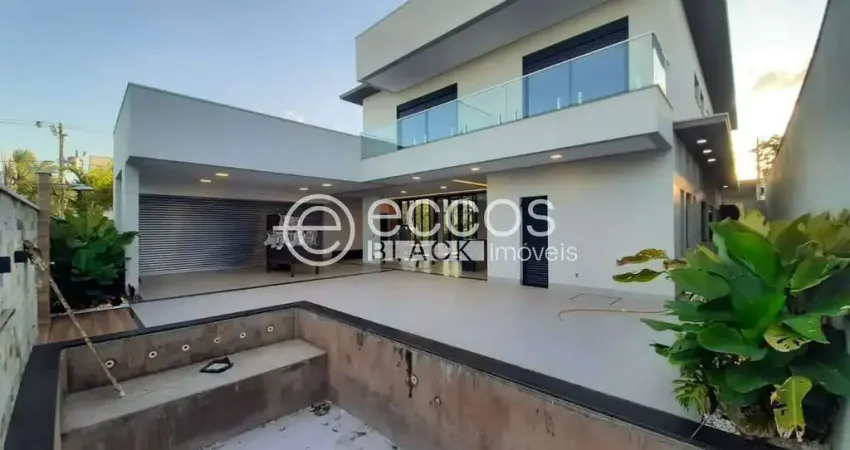 Casa em condomínio para aluguel, 5 quartos, 5 suítes, 4 vagas, laranjeiras - uberlândia/mg