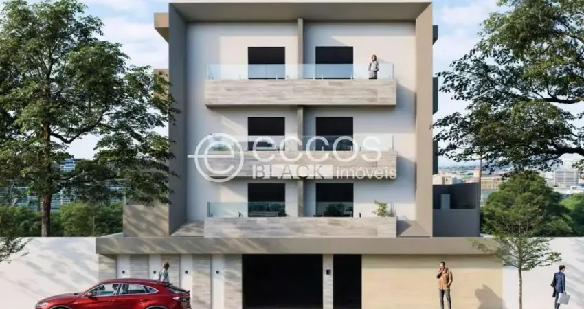 Apartamento à venda, 2 quartos, 1 suíte, 2 vagas, santa mônica - uberlândia/mg