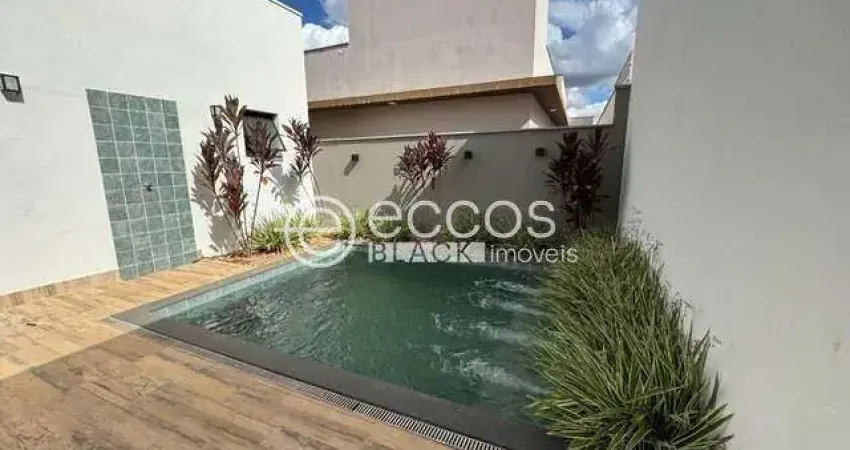 Casa em condomínio à venda, 4 quartos, 4 suítes, 4 vagas, novo mundo - uberlândia/mg