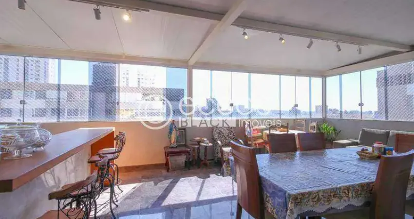 Cobertura à venda, 3 quartos, 1 suíte, 1 vaga, funcionários - belo horizonte/mg