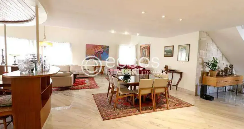 Cobertura à venda, 4 quartos, 2 suítes, 5 vagas, serra - belo horizonte/mg