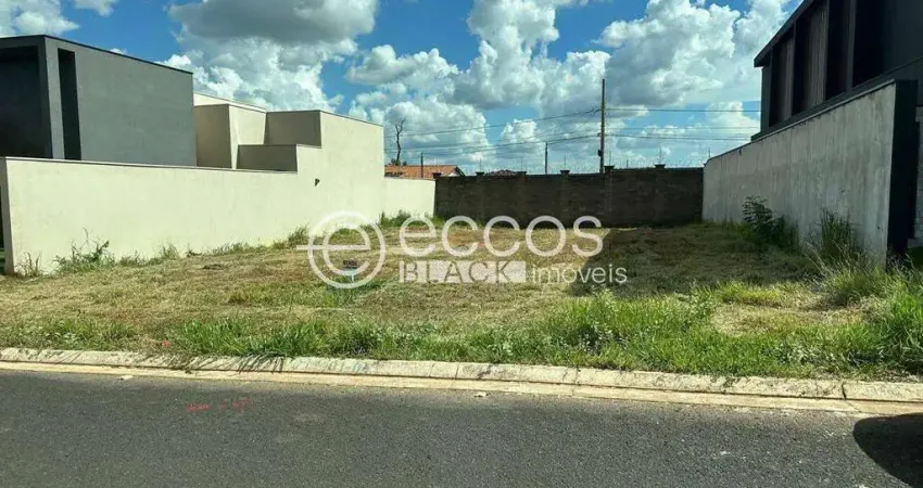 Terreno em condomínio fechado à venda na Rua Professora Maria Célia Cence, 458, Gávea Sul, Uberlândia