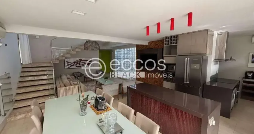 Casa para aluguel, 3 quartos, 3 suítes, 4 vagas, bom jesus - uberlândia/mg