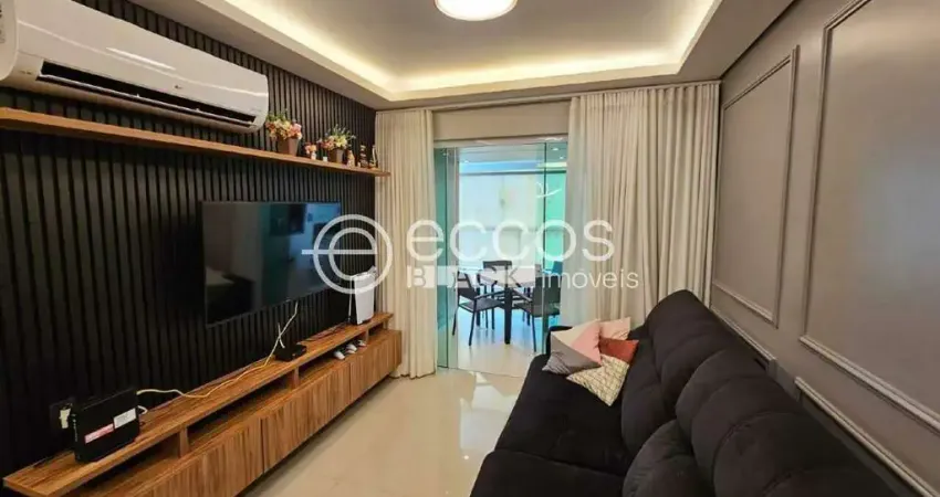 Apartamento à venda, 3 quartos, 1 suíte, 2 vagas, copacabana - uberlândia/mg