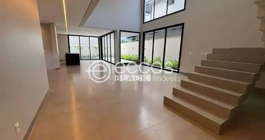 Casa em condomínio para aluguel, 4 quartos, 4 suítes, 4 vagas, jardim sul - uberlândia/mg