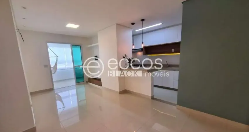 Apartamento à venda, 2 quartos, 1 suíte, 2 vagas, santa mônica - uberlândia/mg