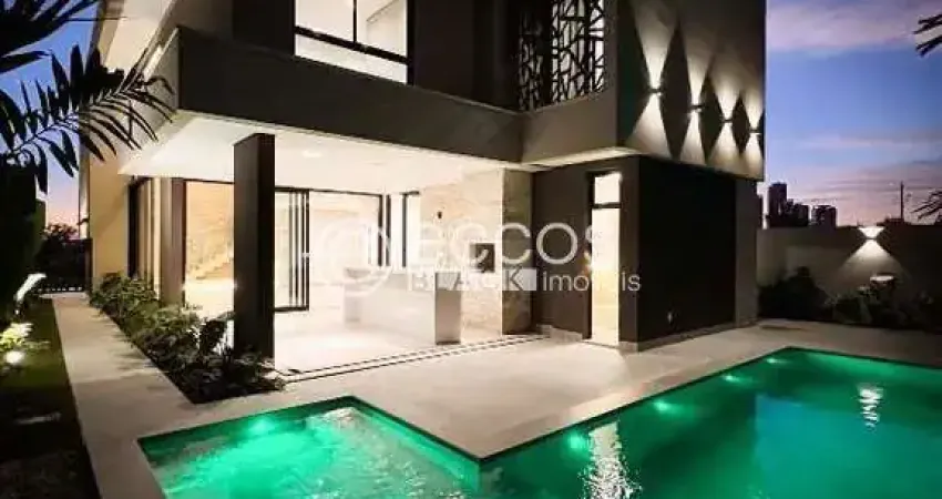 Casa em condomínio à venda, 4 quartos, 4 suítes, 3 vagas, jardim sul - uberlândia/mg