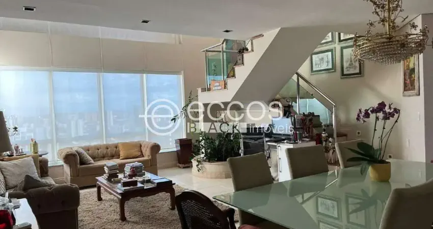 Cobertura à venda, 4 quartos, 3 suítes, 4 vagas, fundinho - uberlândia/mg