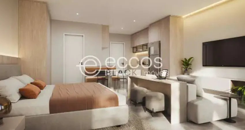 Apartamento à venda, 1 quarto, 1 suíte, 1 vaga, martins - uberlândia/mg