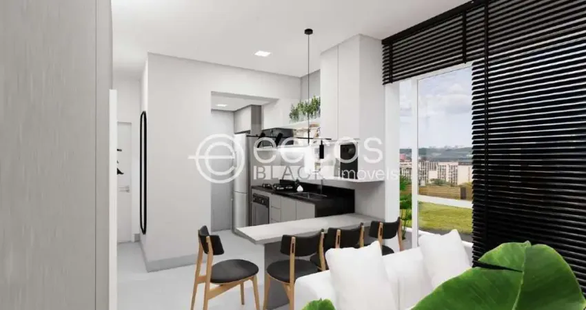 Apartamento à venda, 2 quartos, 1 suíte, 1 vaga, jaraguá - uberlândia/mg