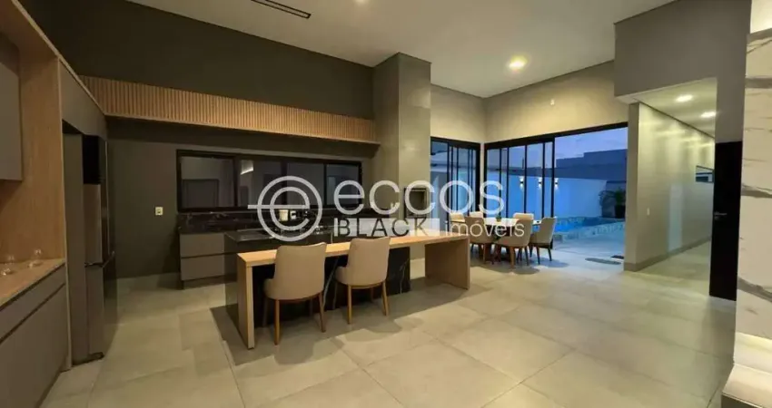 Casa em condomínio à venda, 3 quartos, 1 suíte, 2 vagas, shopping park - uberlândia/mg