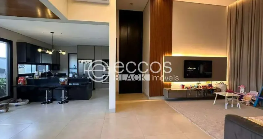 Casa em condomínio à venda, 3 quartos, 2 suítes, 2 vagas, jardim sul - uberlândia/mg