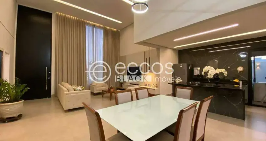 Casa em condomínio à venda, 3 quartos, 3 suítes, 2 vagas, laranjeiras - uberlândia/mg