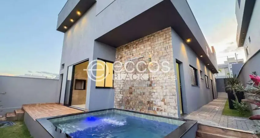 Casa em condomínio à venda, 3 quartos, 1 suíte, 4 vagas, granja marileusa - uberlândia/mg