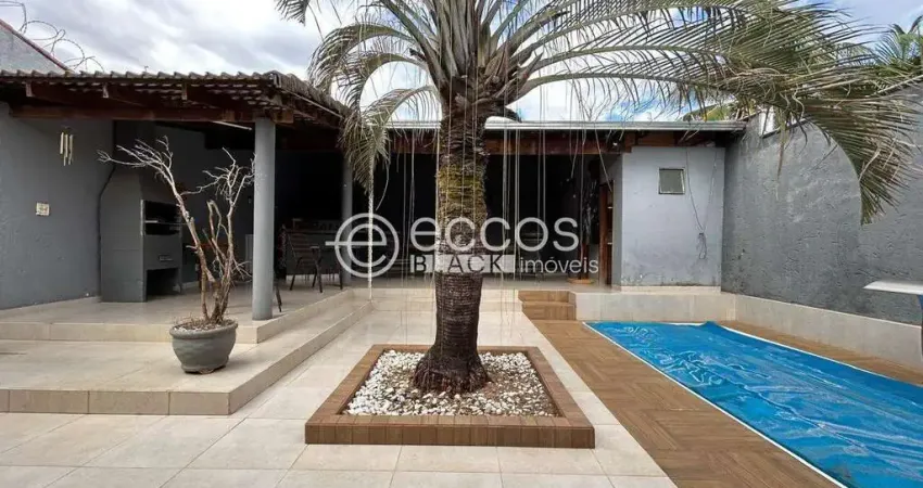 Casa à venda, 2 quartos, 2 vagas, Pacaembu - Uberlândia/MG