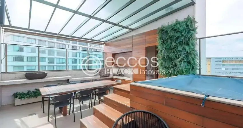 Cobertura à venda, 3 quartos, 3 suítes, 4 vagas, vale dos cristais - nova lima/mg