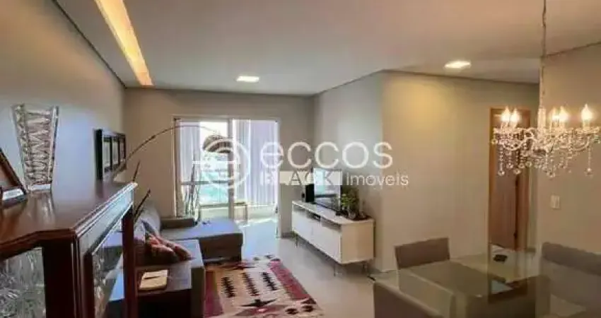 Apartamento à venda, 3 quartos, 1 suíte, 2 vagas, santa mônica - uberlândia/mg