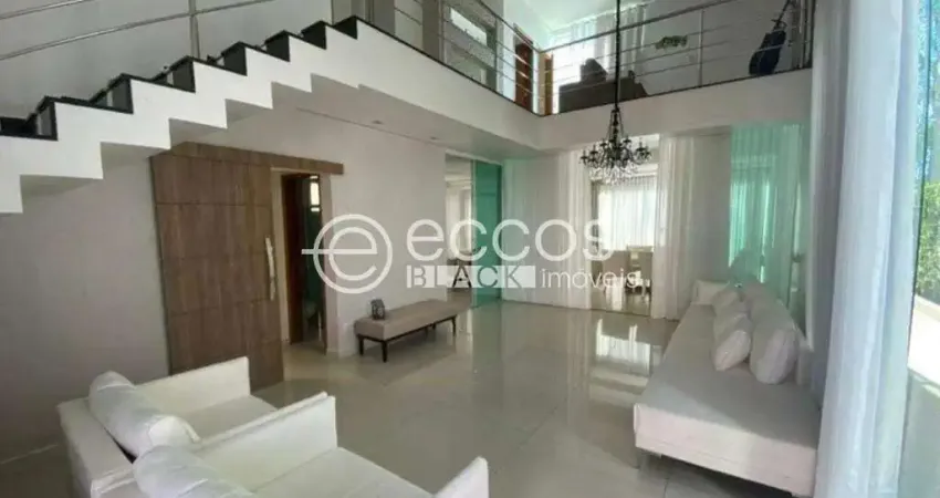 Casa em condomínio para aluguel, 4 quartos, 2 suítes, 2 vagas, gávea - uberlândia/mg