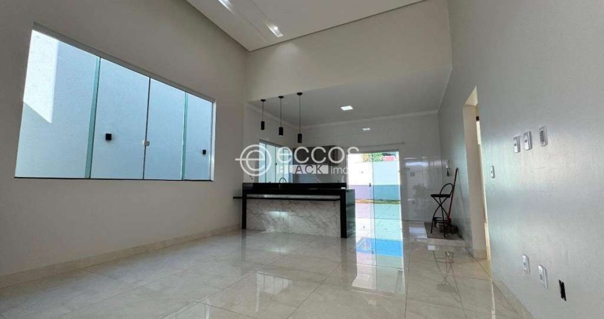 Casa para aluguel, 3 quartos, 2 suítes, 3 vagas, Novo Mundo - Uberlândia/MG