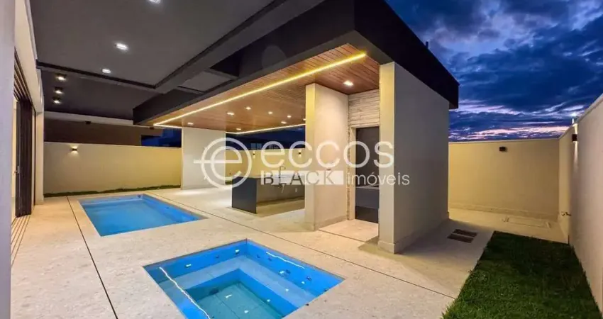 Casa em condomínio à venda, 4 quartos, 4 suítes, 6 vagas, jardim sul - uberlândia/mg