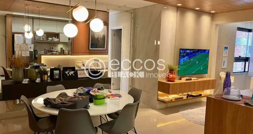Apartamento à venda, 3 quartos, 1 suíte, 1 vaga, cazeca - uberlândia/mg