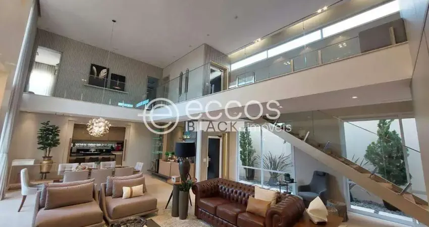 Casa em condomínio à venda, 3 quartos, 3 suítes, 4 vagas, nova uberlândia - uberlândia/mg