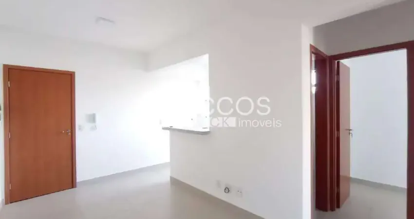 Apartamento para aluguel, 2 quartos, 1 suíte, 1 vaga, santa mônica - uberlândia/mg
