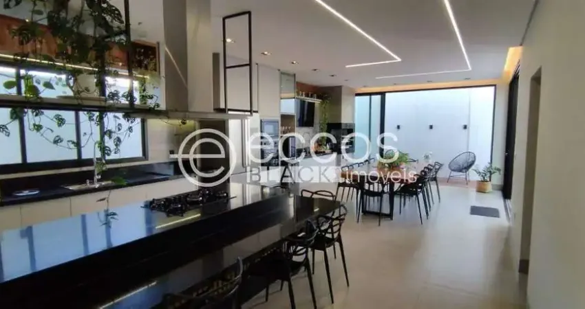 Casa em condomínio à venda, 3 quartos, 3 suítes, 4 vagas, gávea sul - uberlândia/mg
