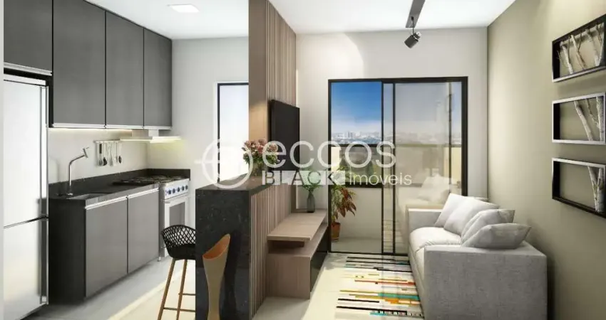 Apartamento à venda, 2 quartos, 1 suíte, 1 vaga, santa mônica - uberlândia/mg