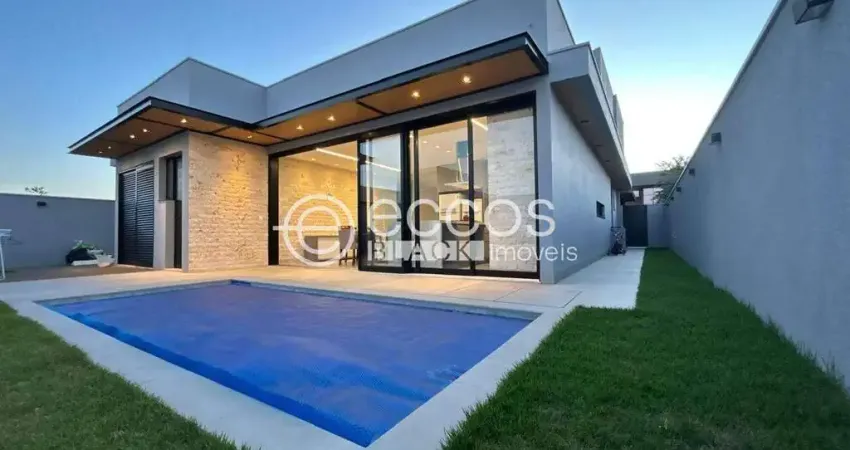 Casa em condomínio à venda, 3 quartos, 3 suítes, 2 vagas, granja marileusa - uberlândia/mg