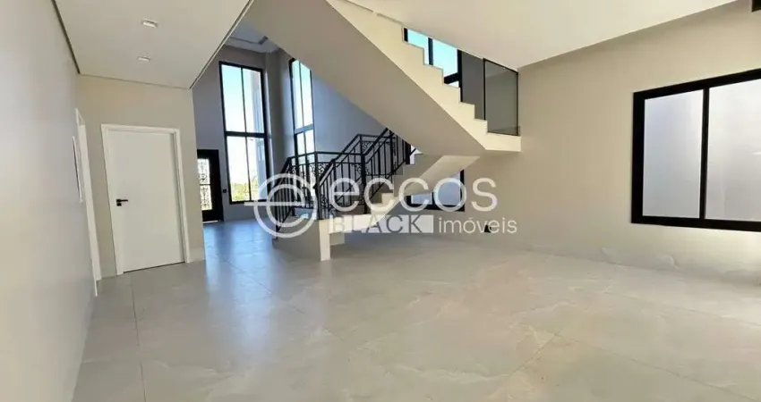 Casa em condomínio à venda, 4 quartos, 4 suítes, 2 vagas, laranjeiras - uberlândia/mg